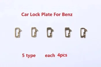 (15 шт.) для автомобильного замка Mercedes Benz Язычковая накладка benc для Honda (половинная пластина) Аксессуары для ремонта автоблокировки слесарный инструмент